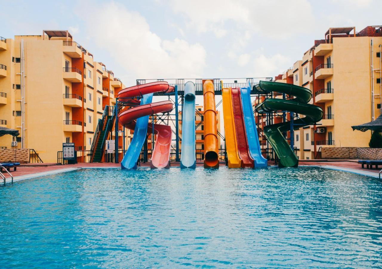 Hotel Retal View North Coast Aqua Park El-Alamein Exterior foto